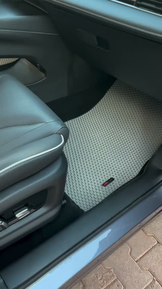 Chery Tiggo 7 Pro Max EVA paspas - Gri taban, Siyah kenar